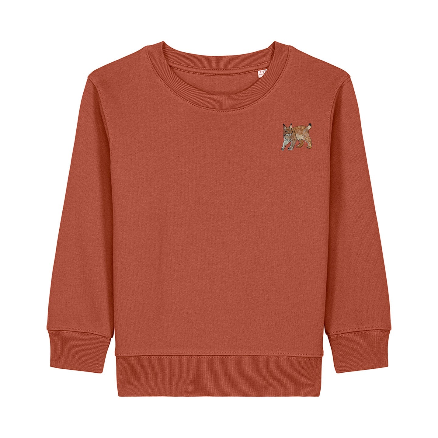 Lynx Embroidered Kids Jumper