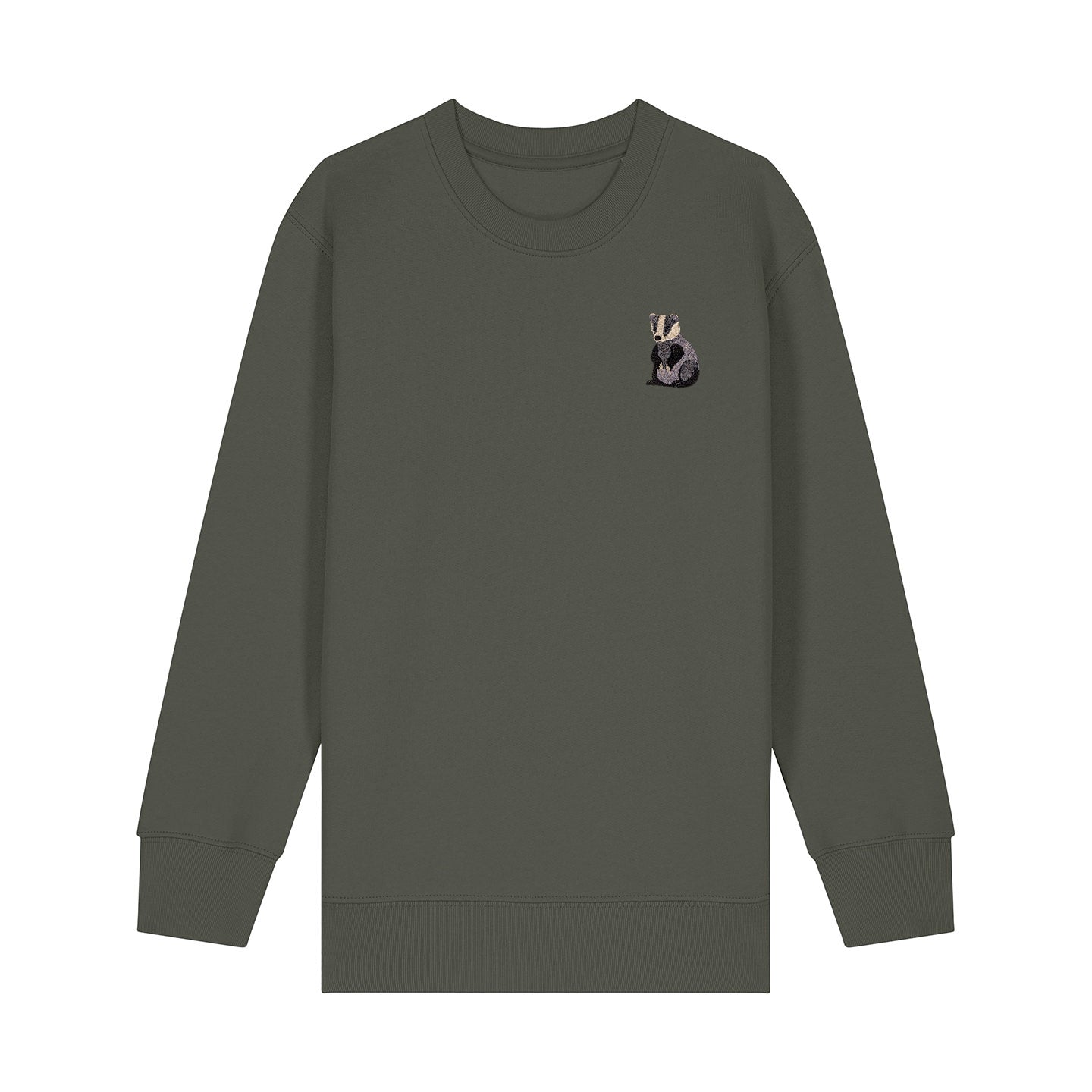 Badger Embroidered Kids Jumper