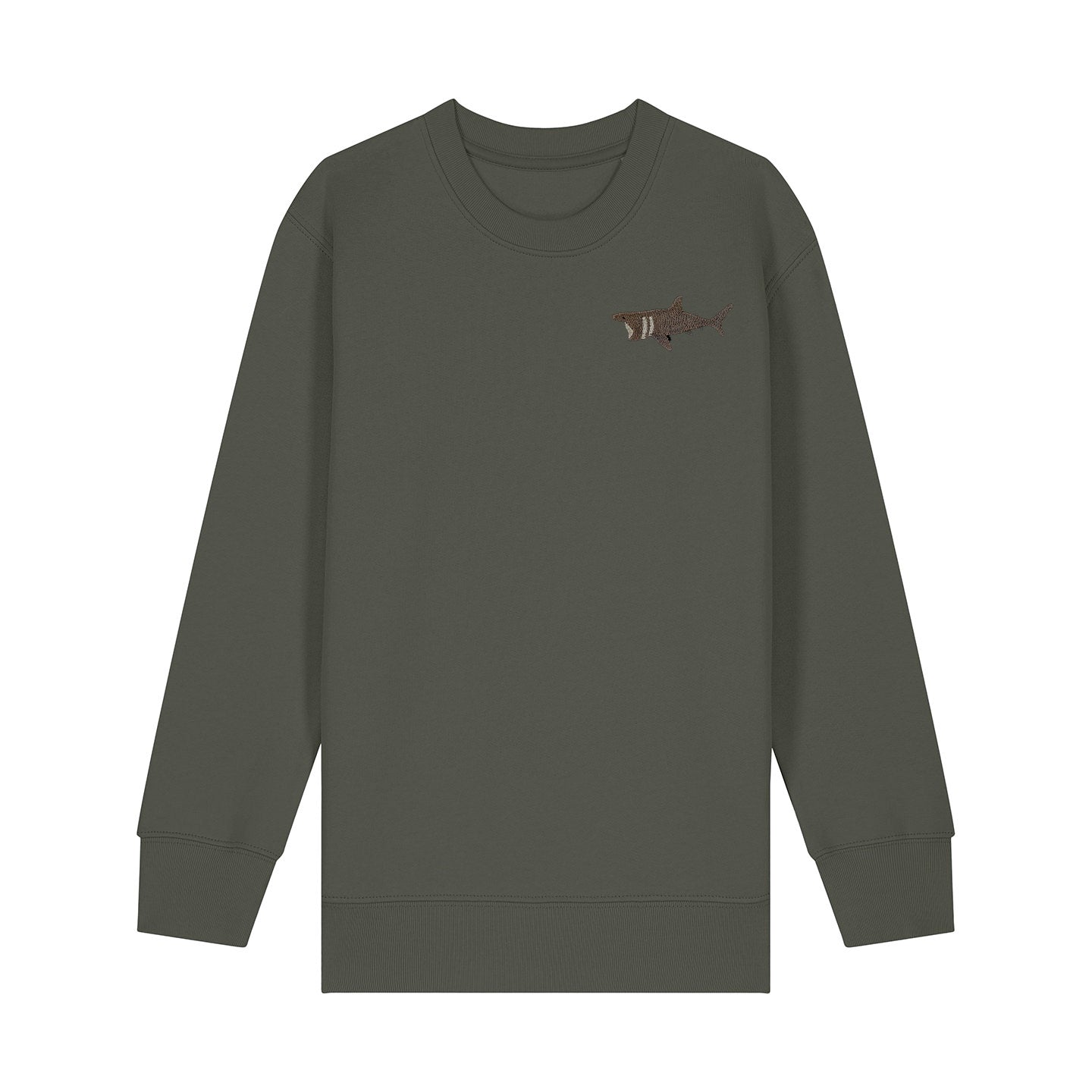 Basking Shark Embroidered Kids Jumper