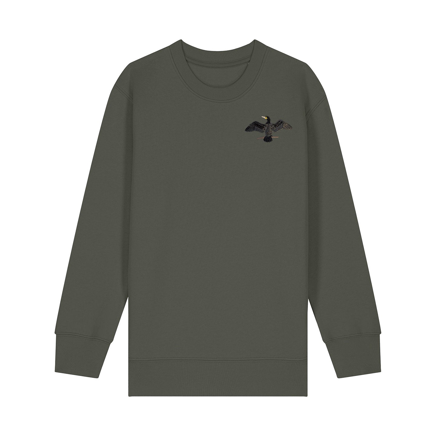 Cormorant Embroidered Kids Jumper