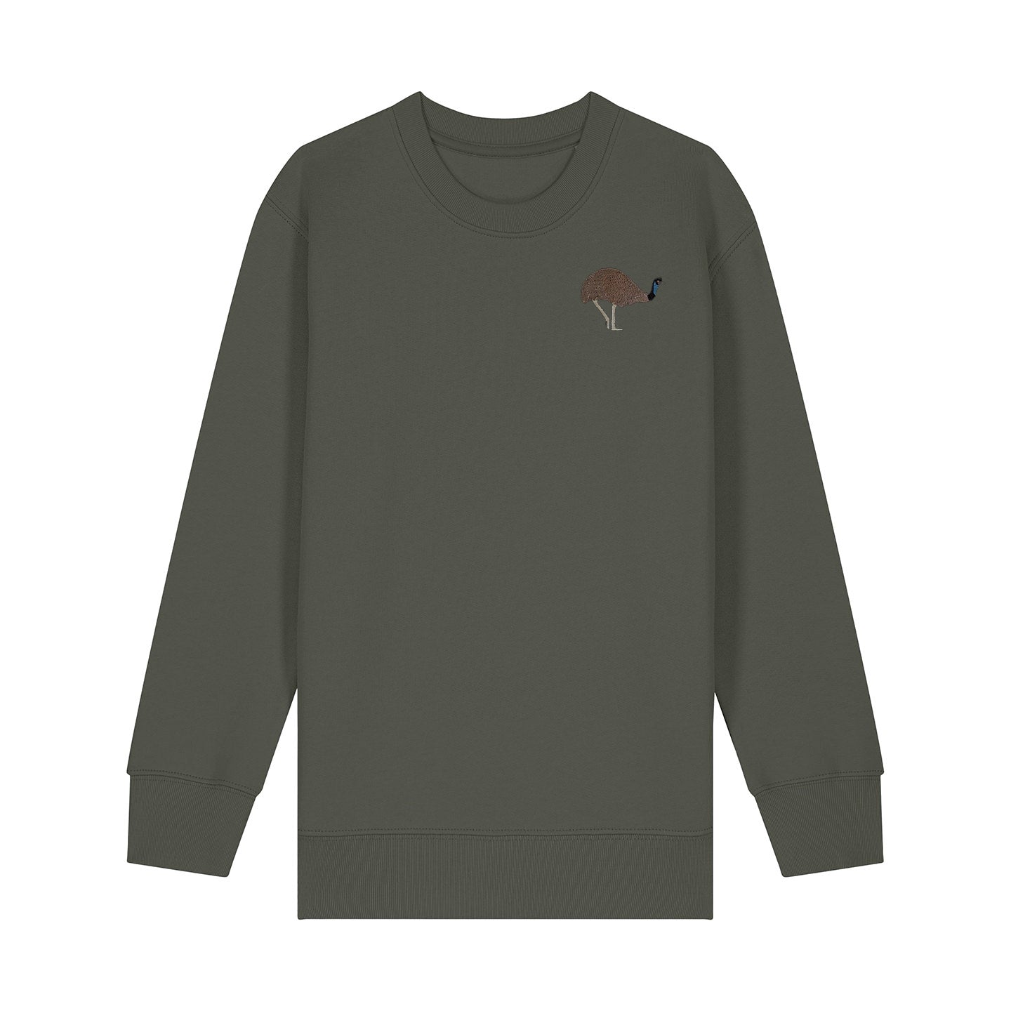 Emu Embroidered Kids Jumper