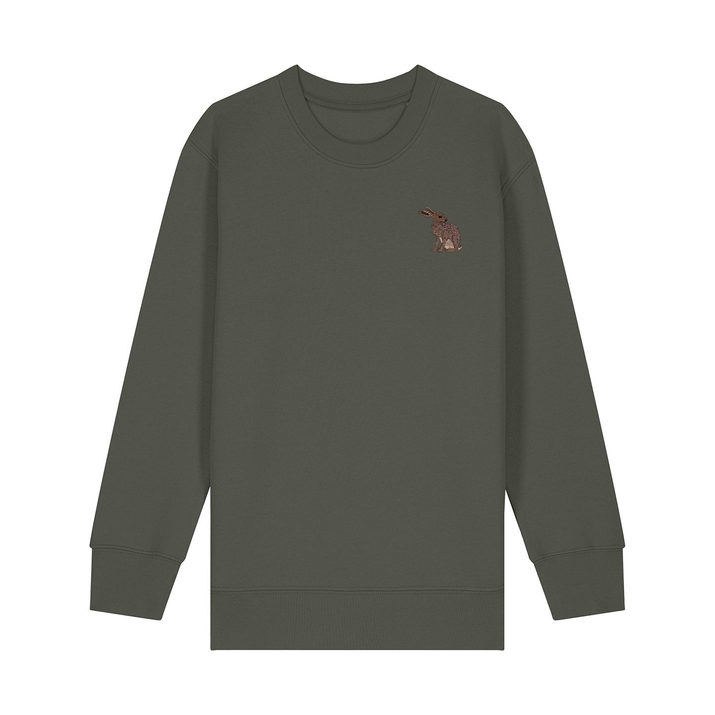 Hare Embroidered Kids Jumper