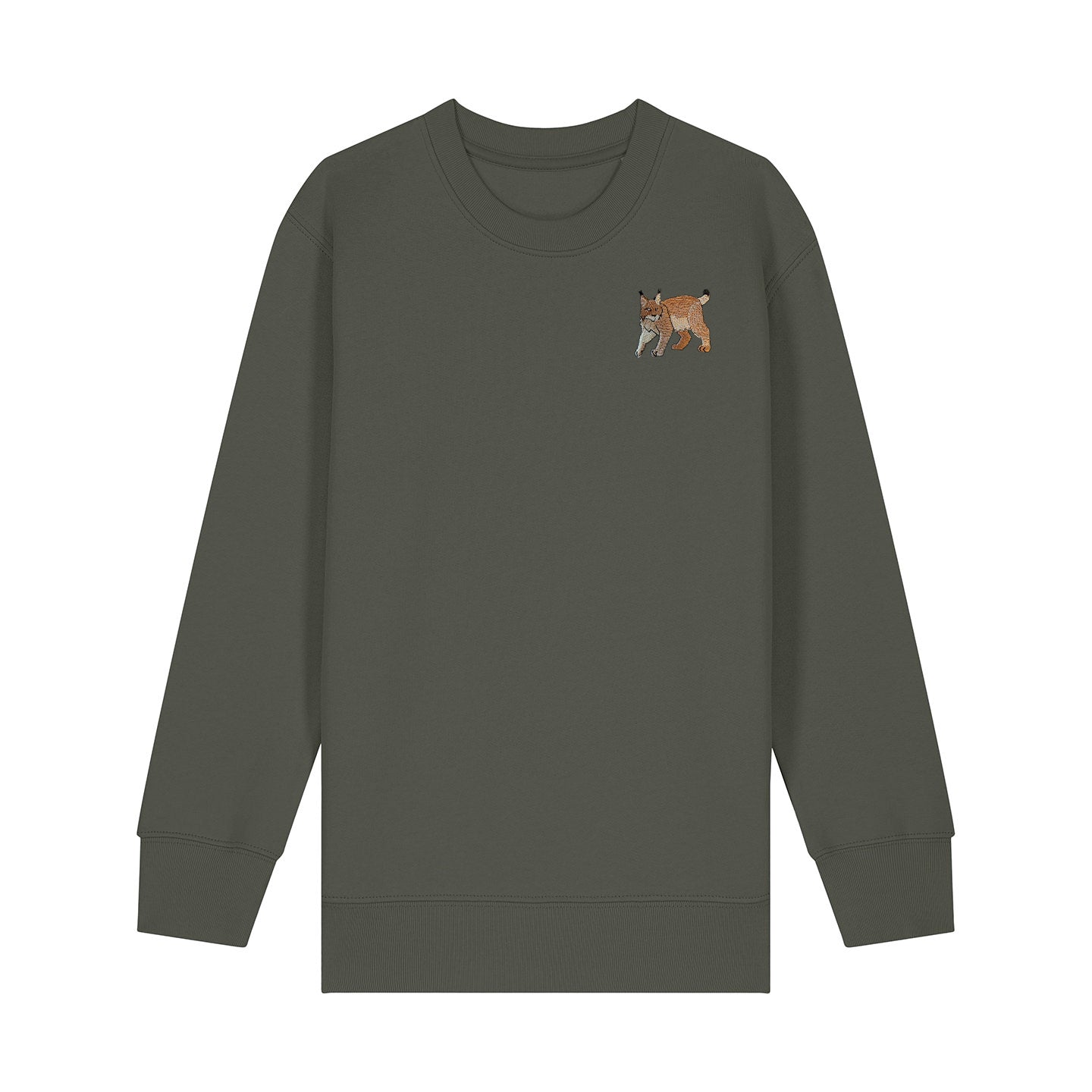 Lynx Embroidered Kids Jumper