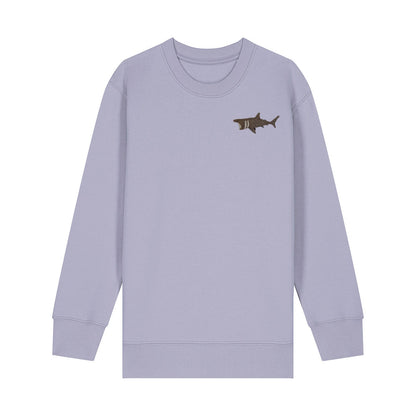 Basking Shark Embroidered Kids Jumper