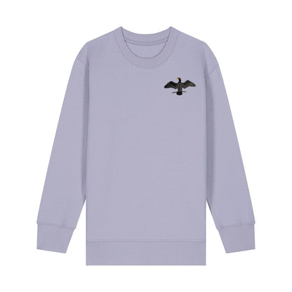Cormorant Embroidered Kids Jumper