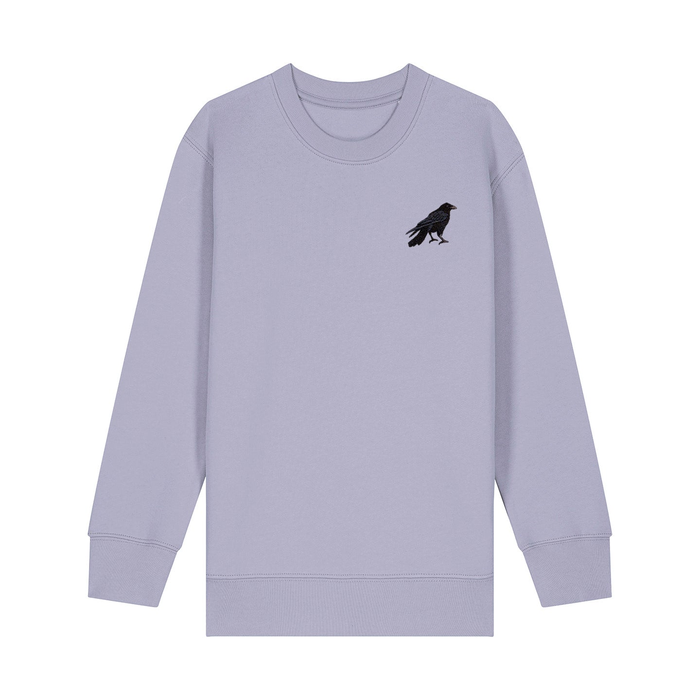 Crow Embroidered Kids Jumper