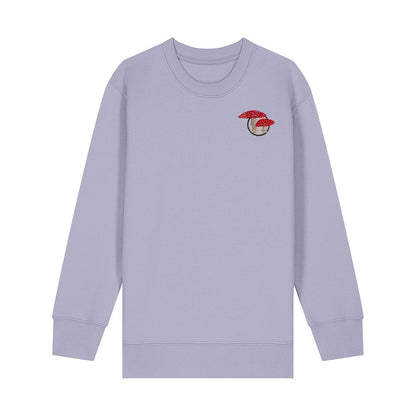 Fly Agaric Mushroom Embroidered Kids Jumper