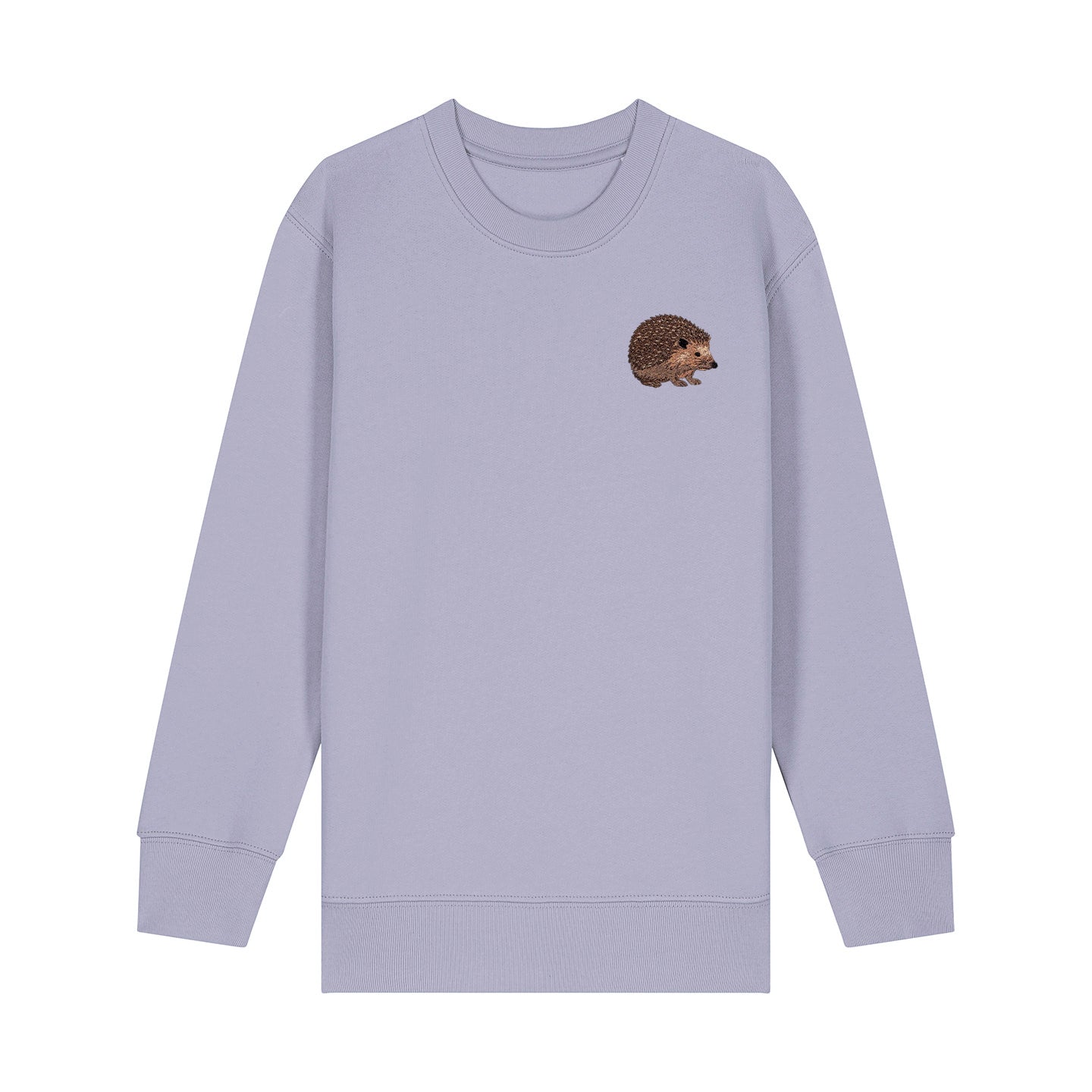 Hedgehog Embroidered Kids Jumper