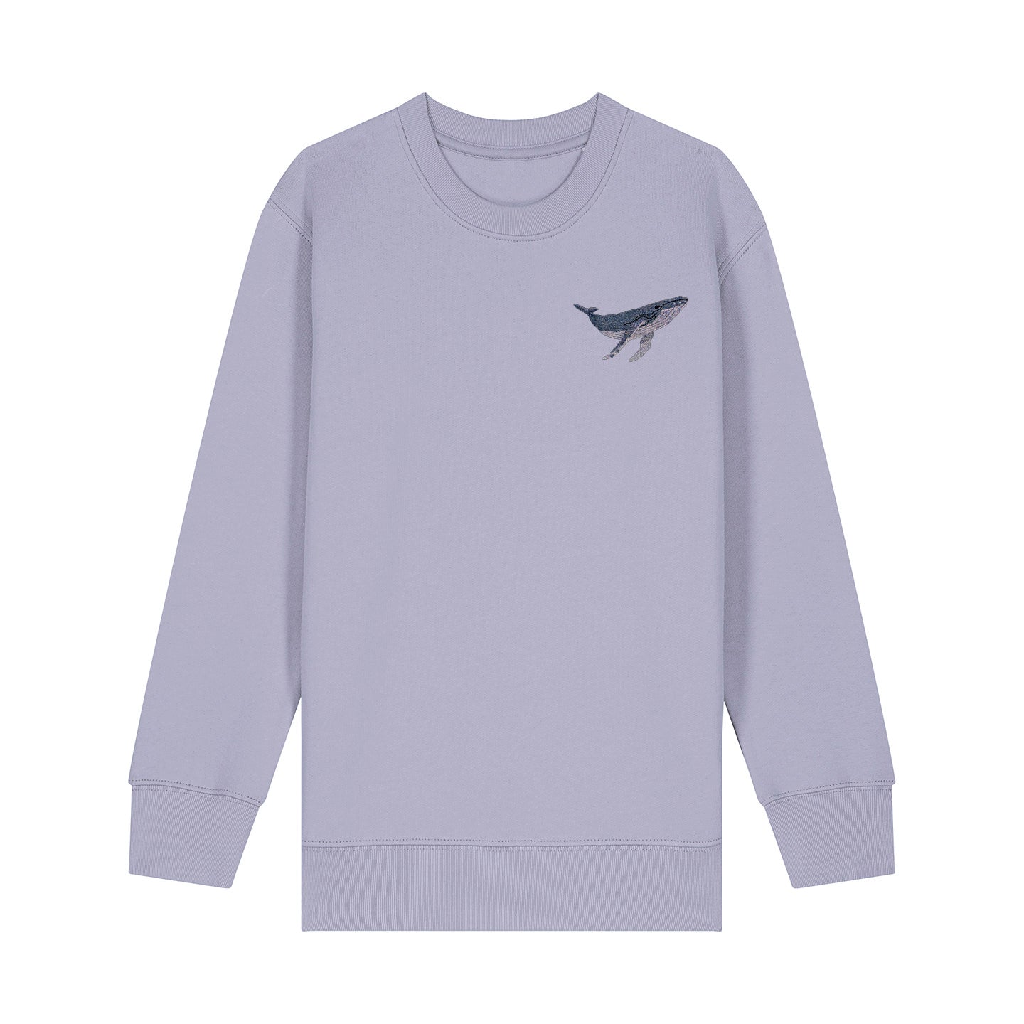Humpback Whale Embroidered Kids Jumper