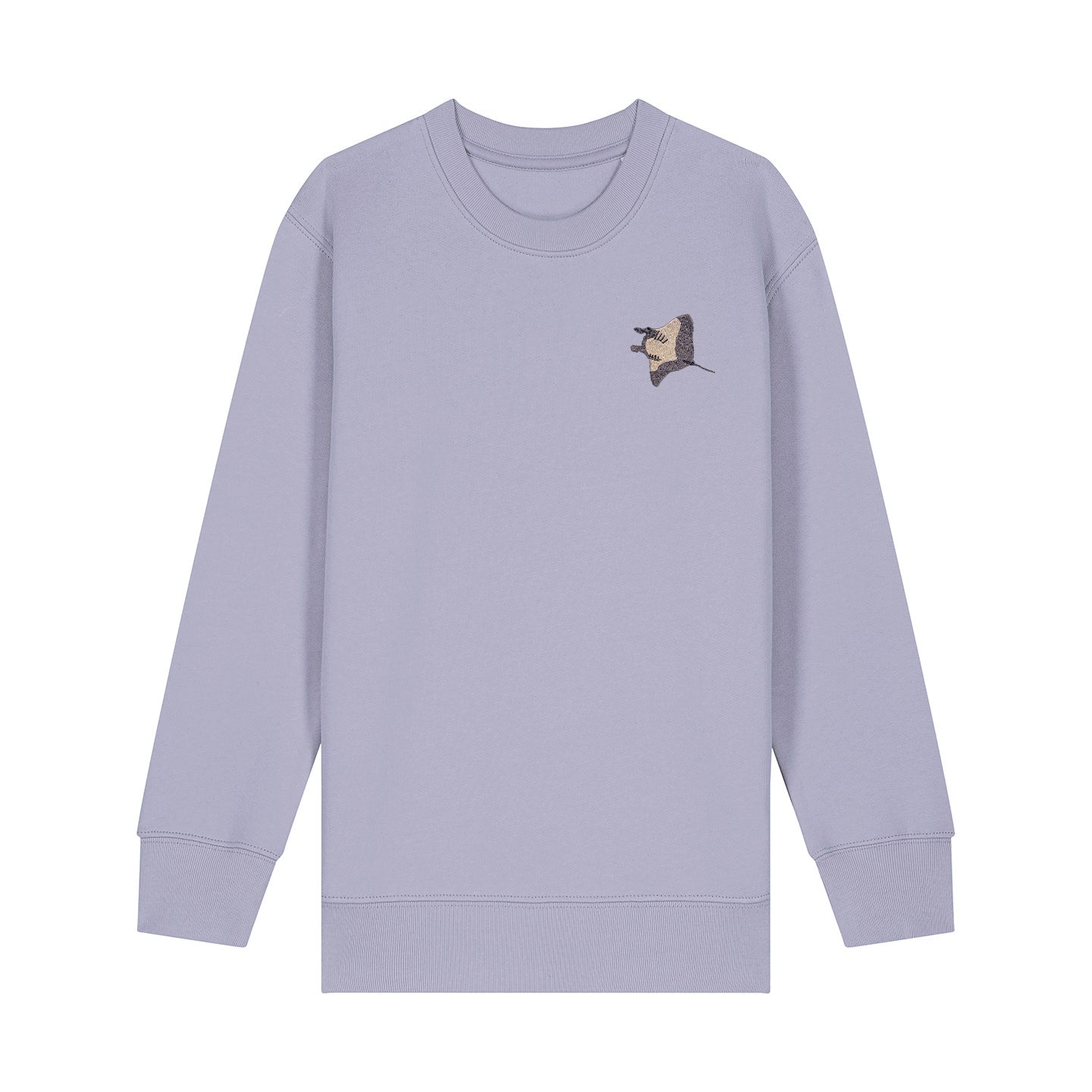 Manta Ray Embroidered Kids Jumper