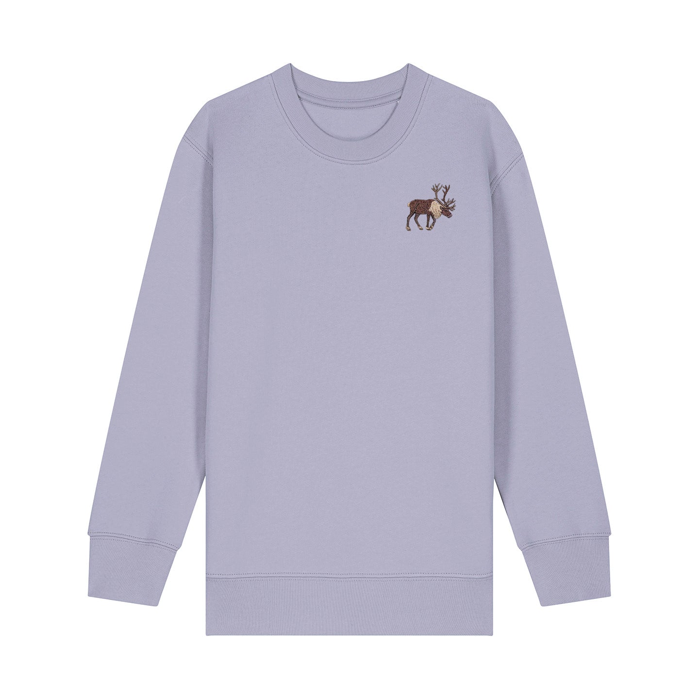 Reindeer Embroidered Kids Jumper