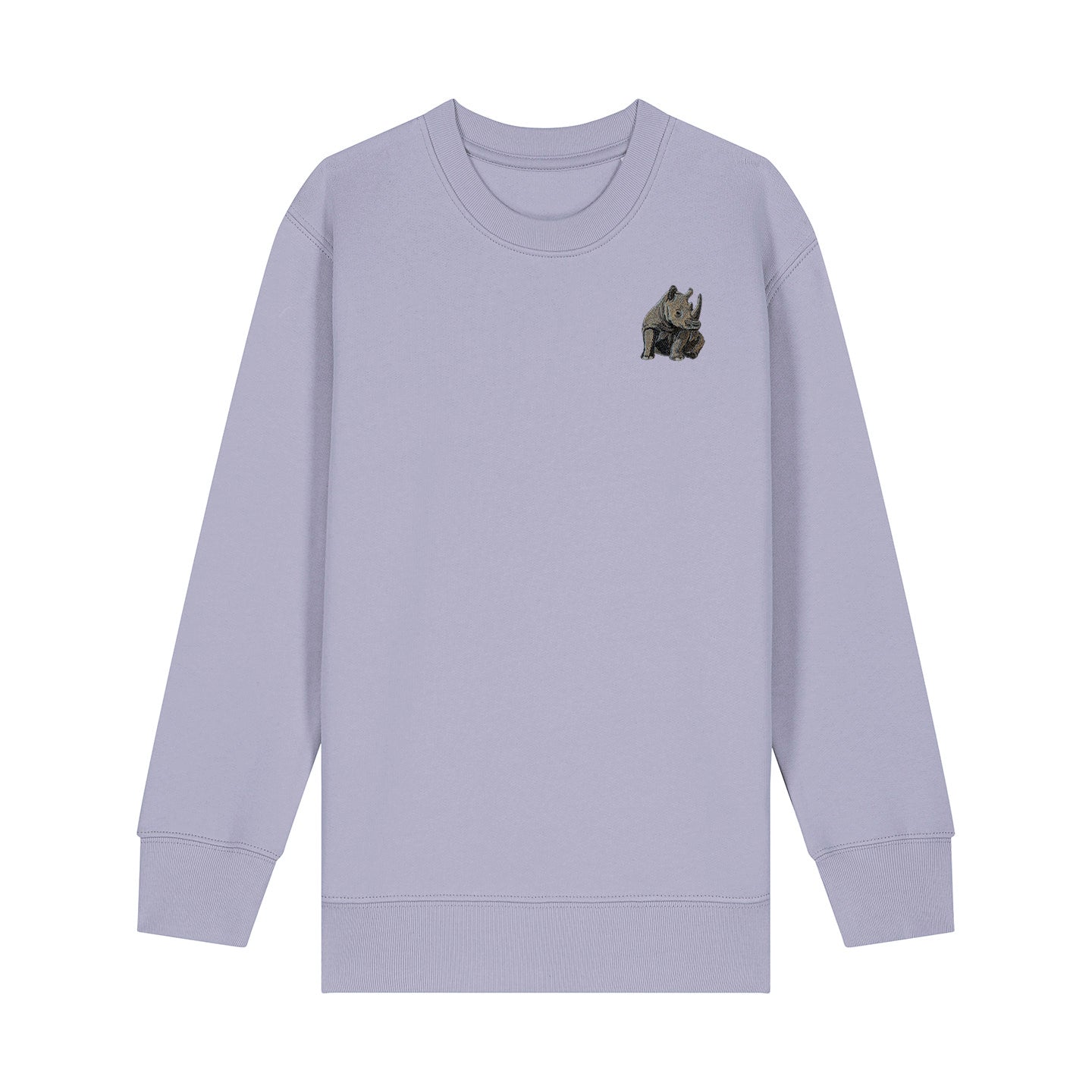 Rhino Embroidered Kids Jumper