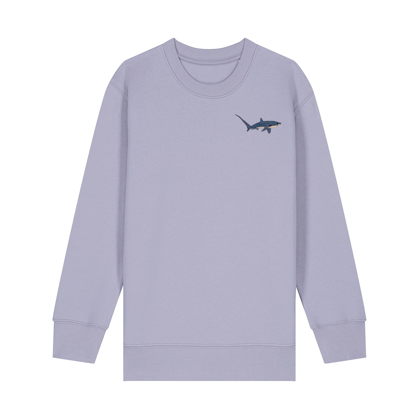 Thresher Shark Embroidered Kids Jumper