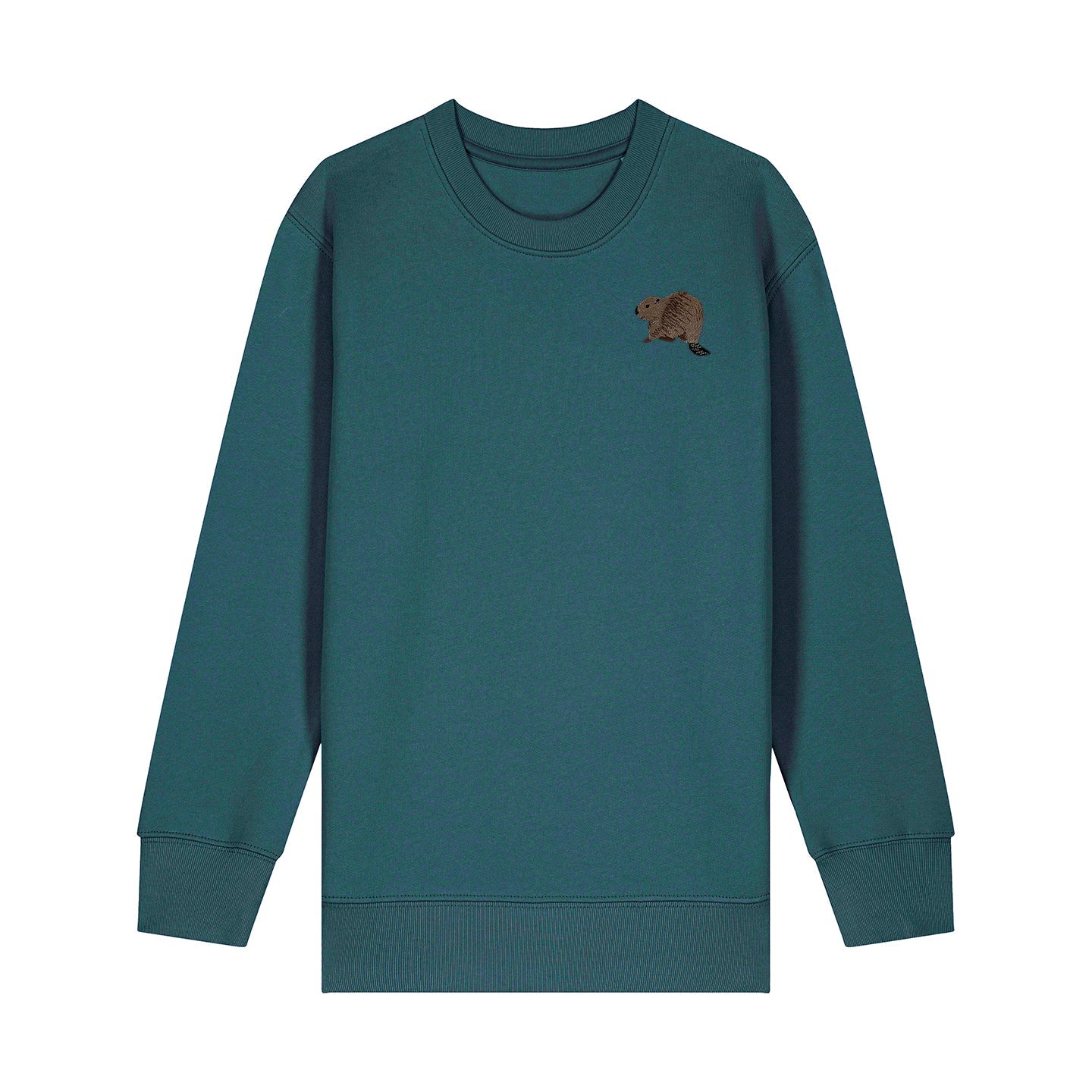 Beaver Riverside Embroidered Kids Jumper