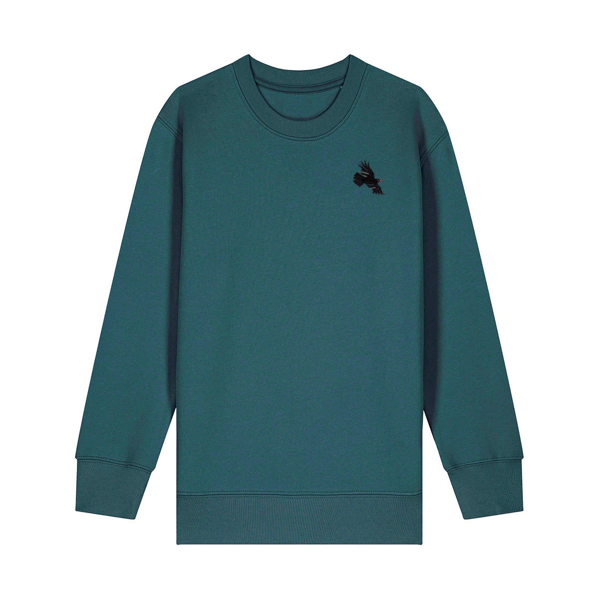 Chough Embroidered Kids Jumper