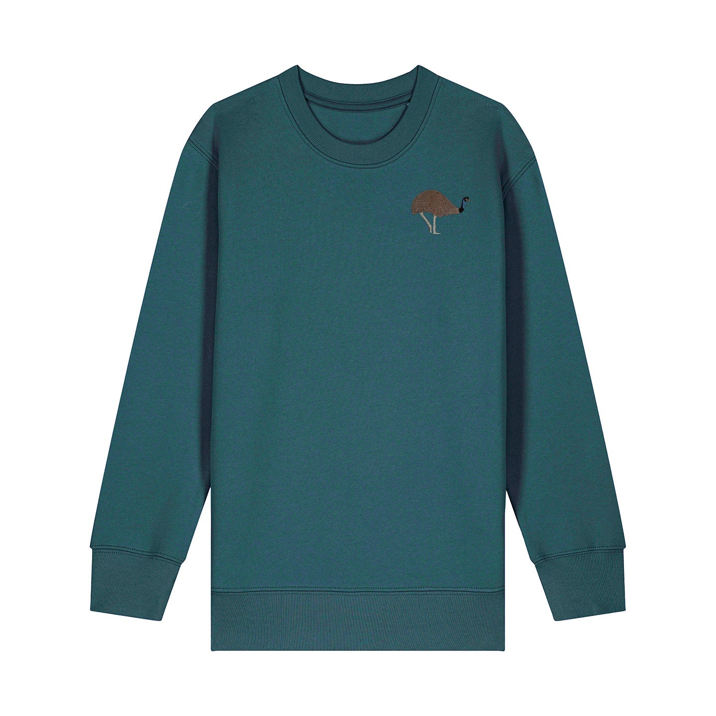 Emu Embroidered Kids Jumper