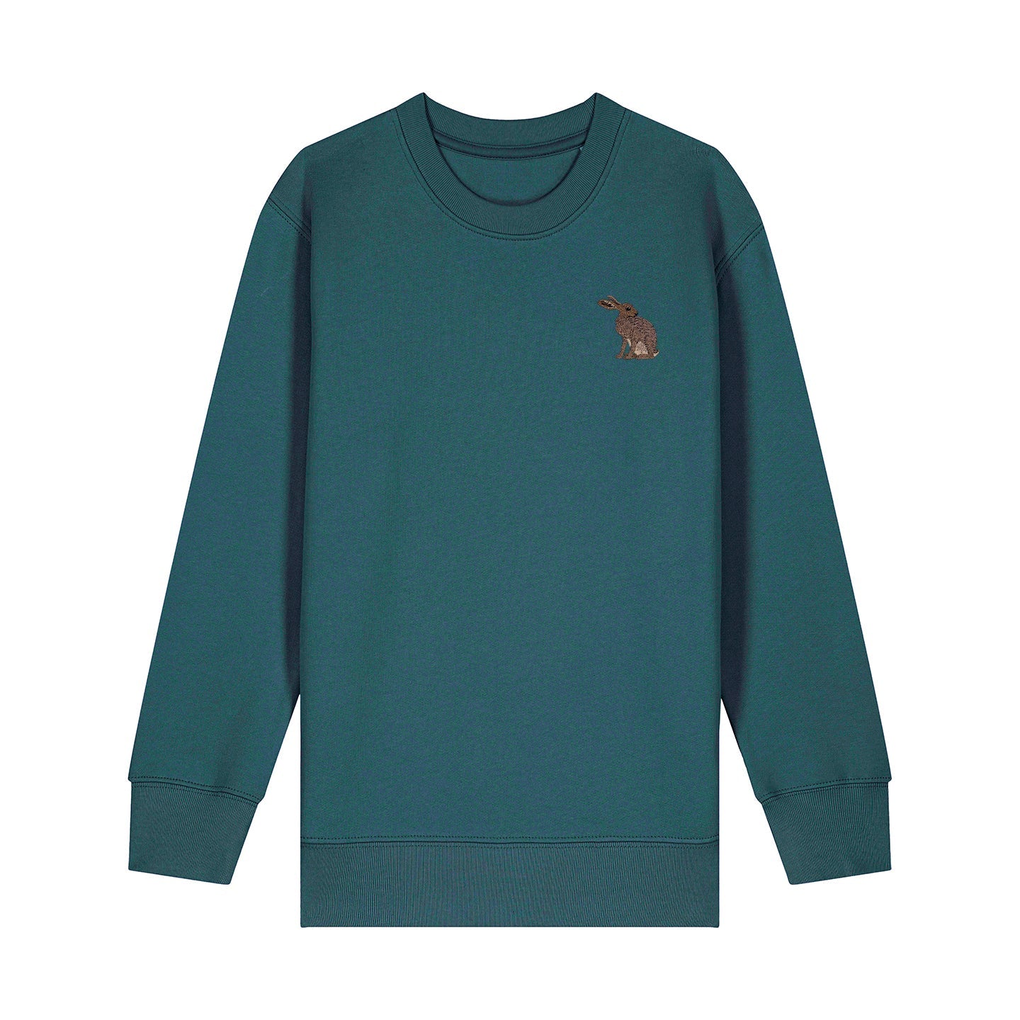 Hare Embroidered Kids Jumper