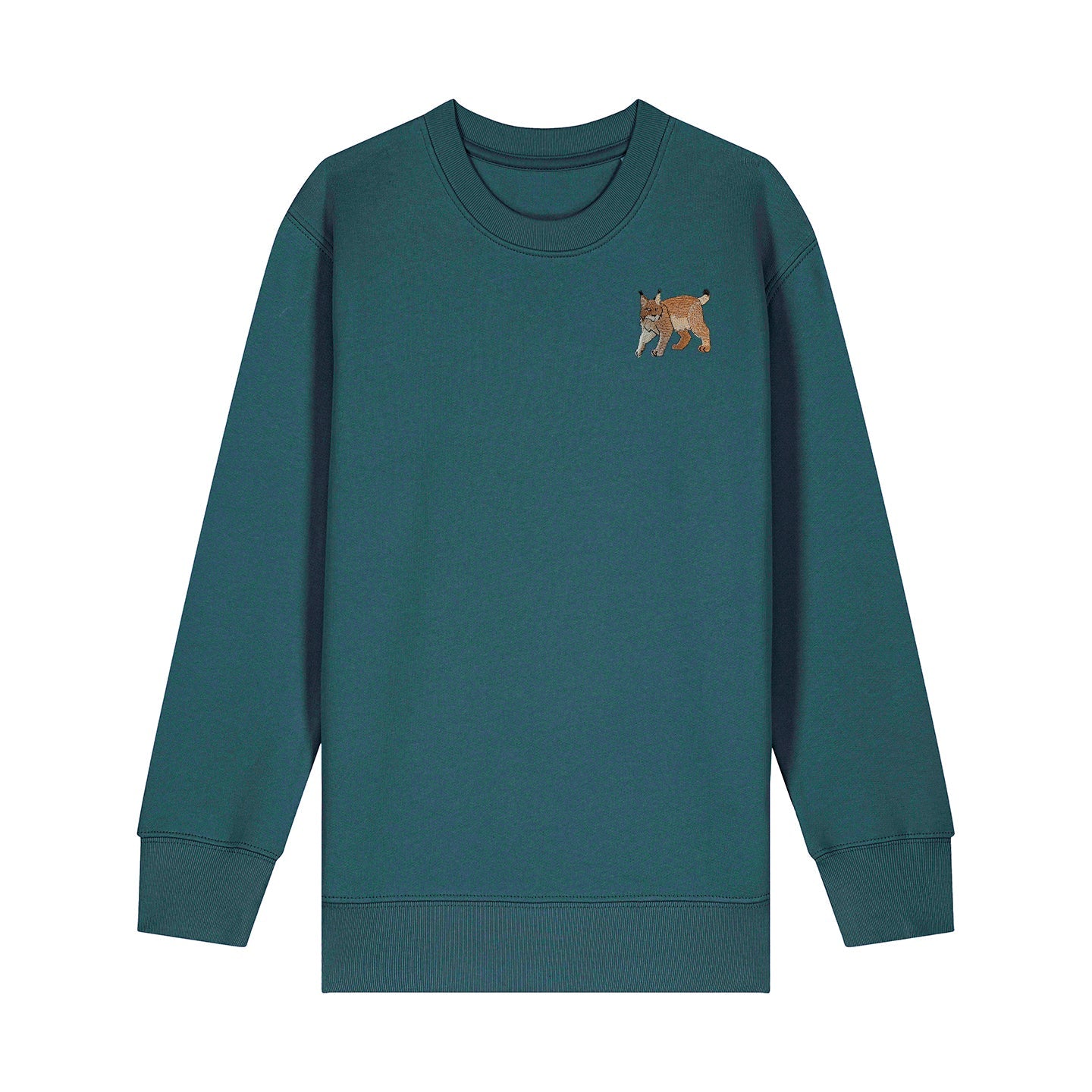 Lynx Embroidered Kids Jumper