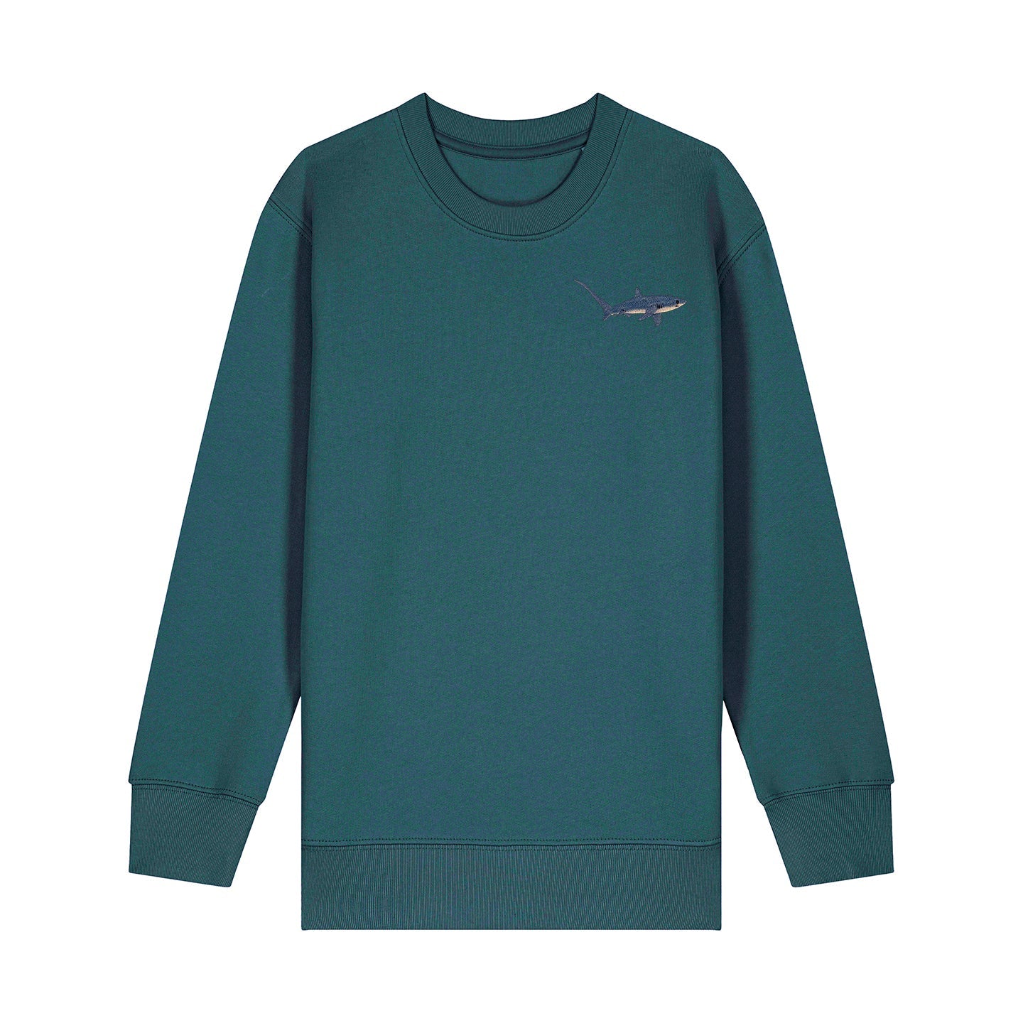 Thresher Shark Embroidered Kids Jumper