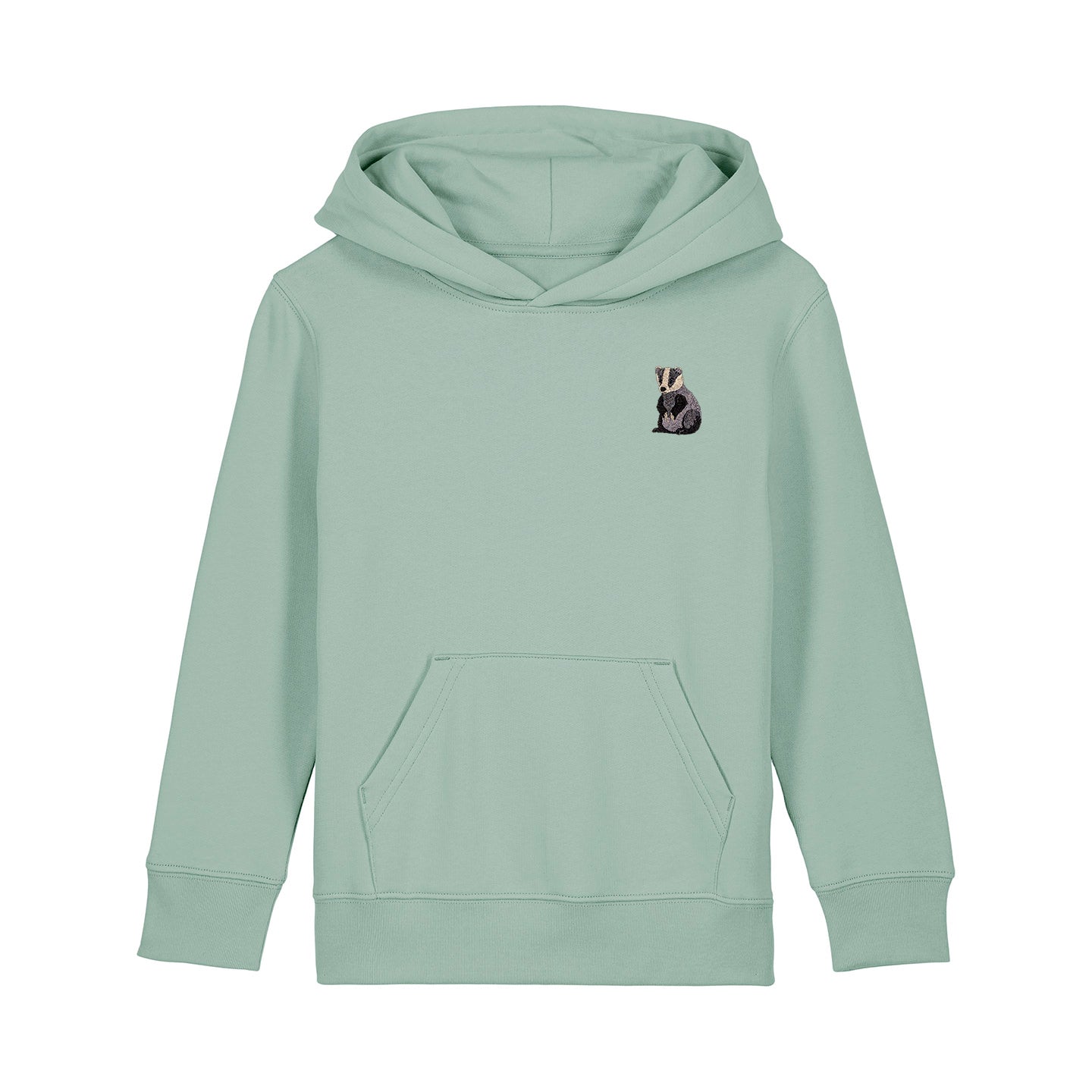Badger Embroidered Kids Hoodie