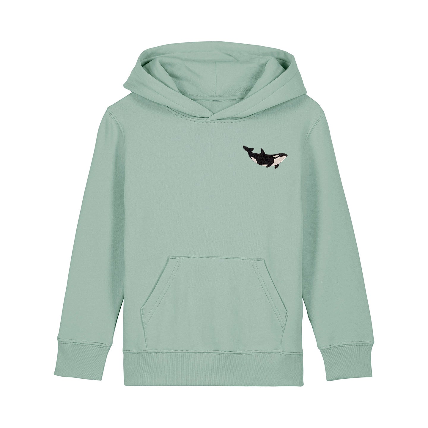 Orca Embroidered Kids Hoodie
