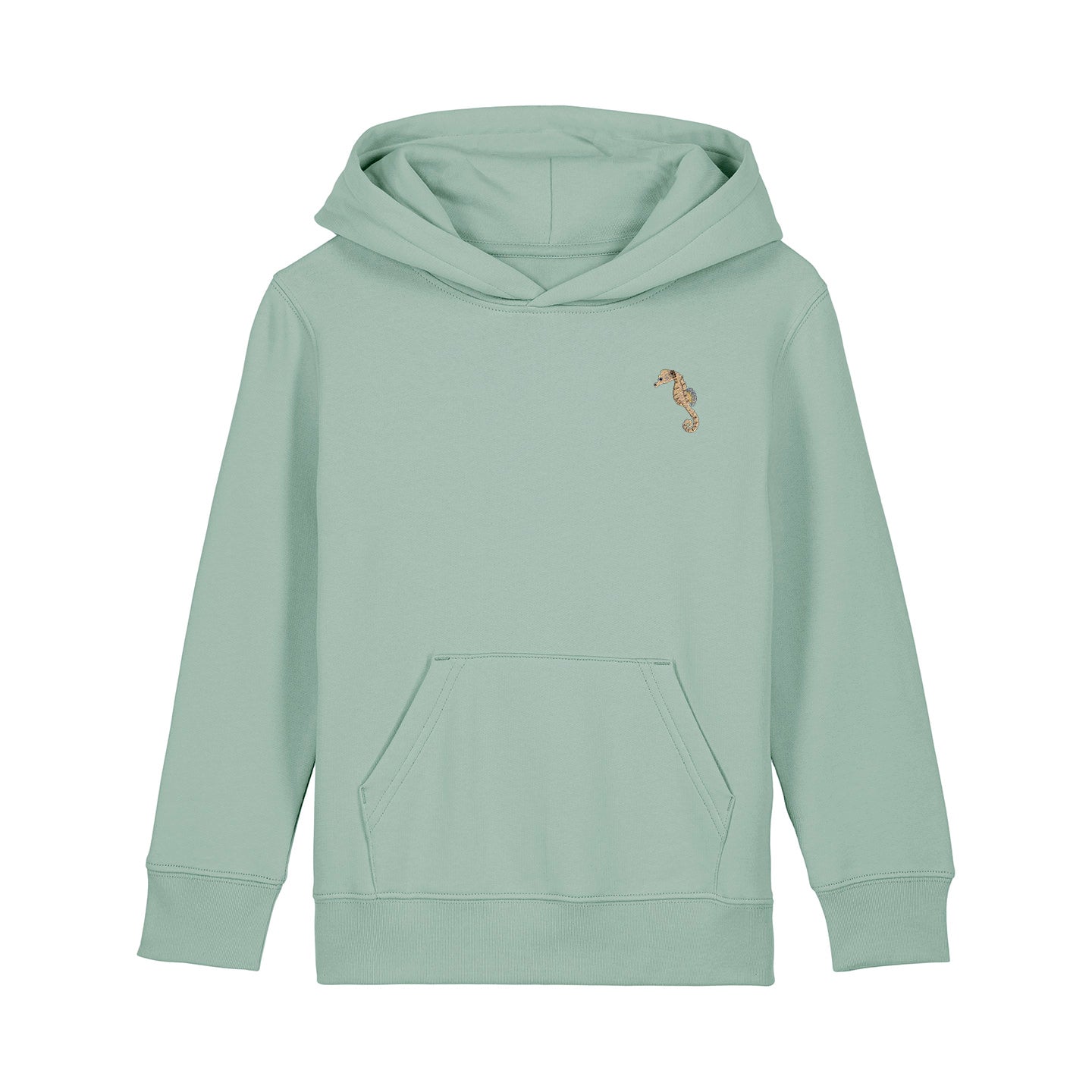 Seahorse Embroidered Kids Hoodie
