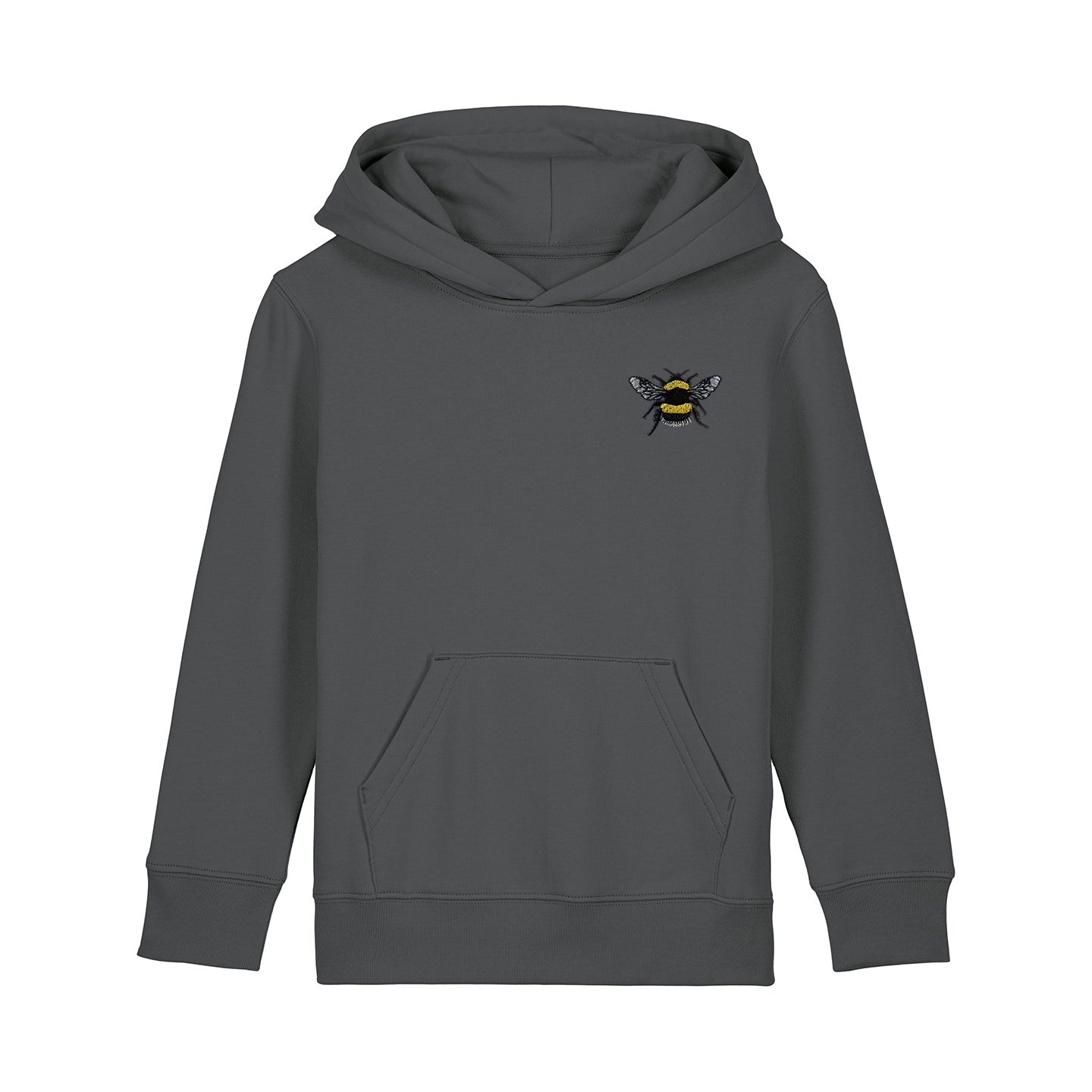 Bumblebee Embroidered Kids Hoodie