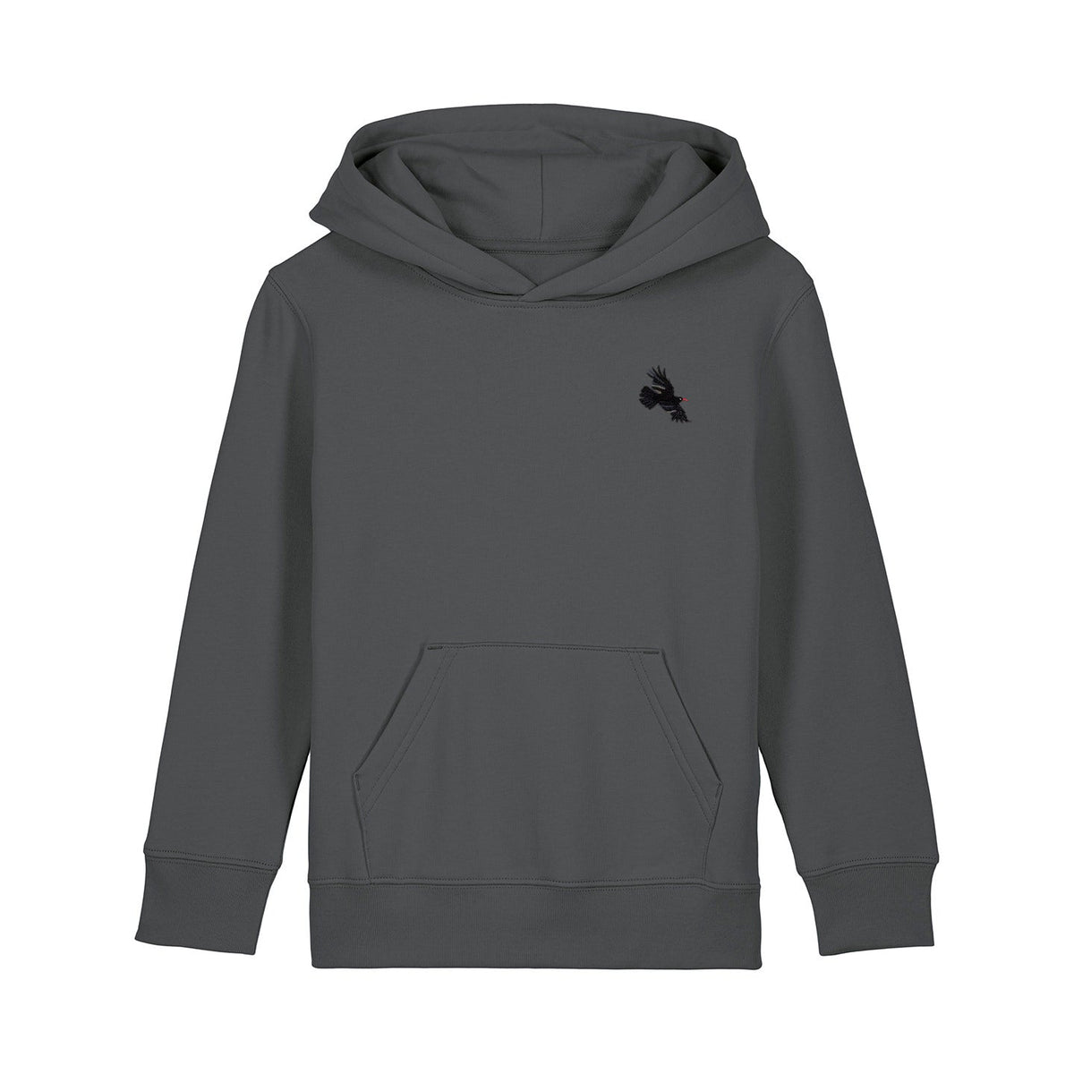 Chough Embroidered Kids Hoodie