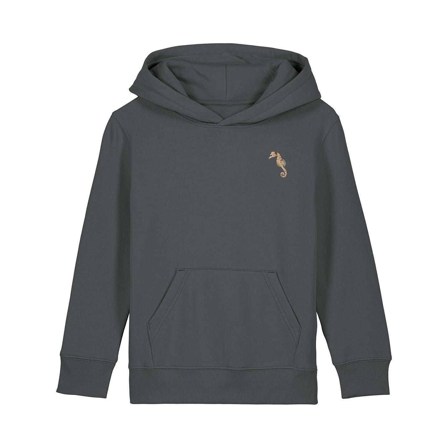 Seahorse Embroidered Kids Hoodie