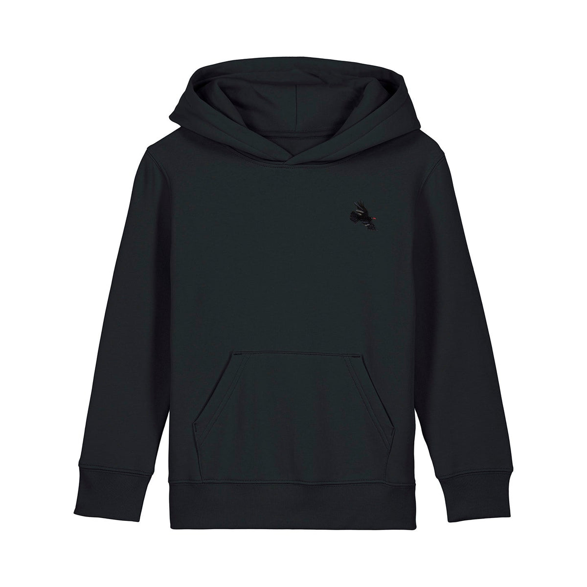 Chough Embroidered Kids Hoodie