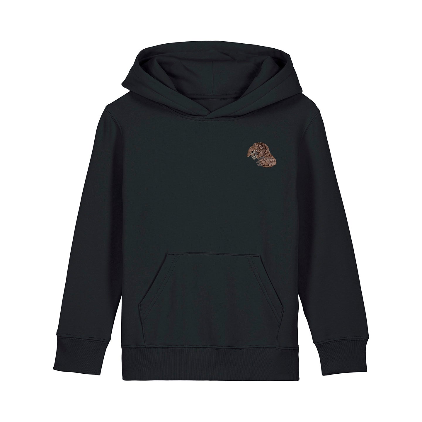 Pangolin Embroidered Kids Hoodie