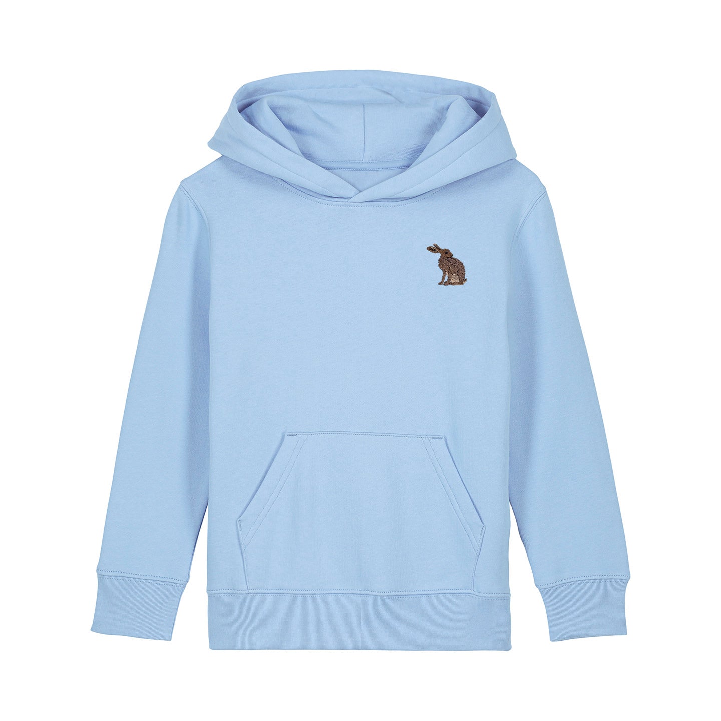 Hare Embroidered Kids Hoodie