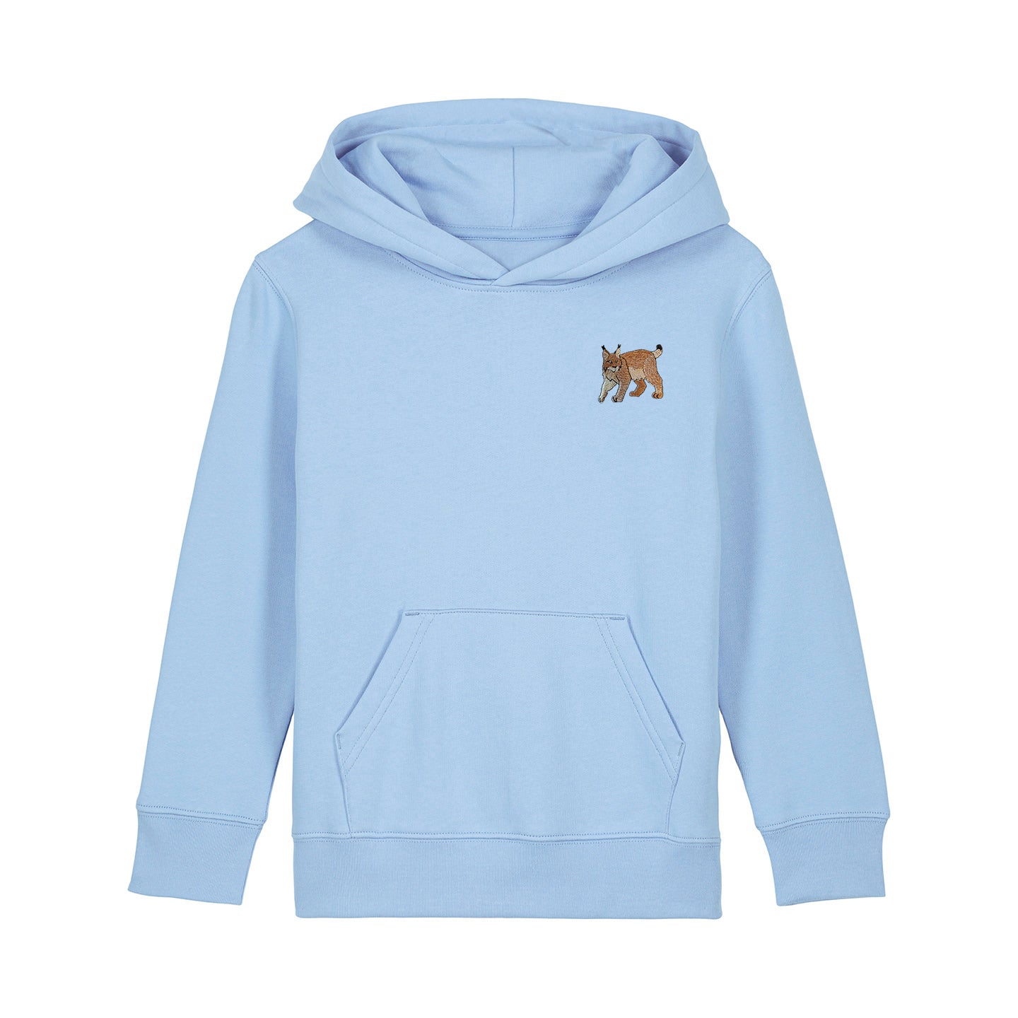 Lynx Embroidered Kids Hoodie
