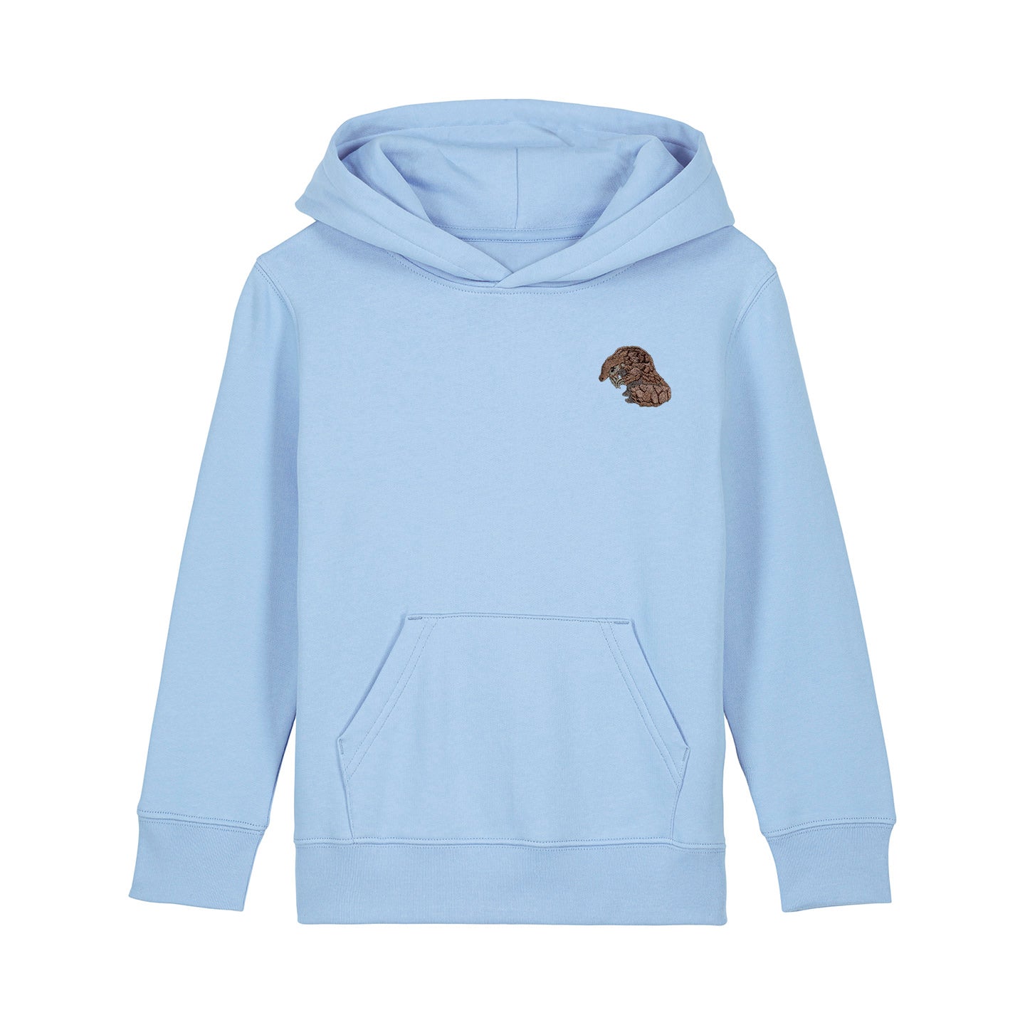 Pangolin Embroidered Kids Hoodie
