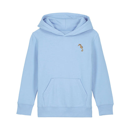 Seahorse Embroidered Kids Hoodie