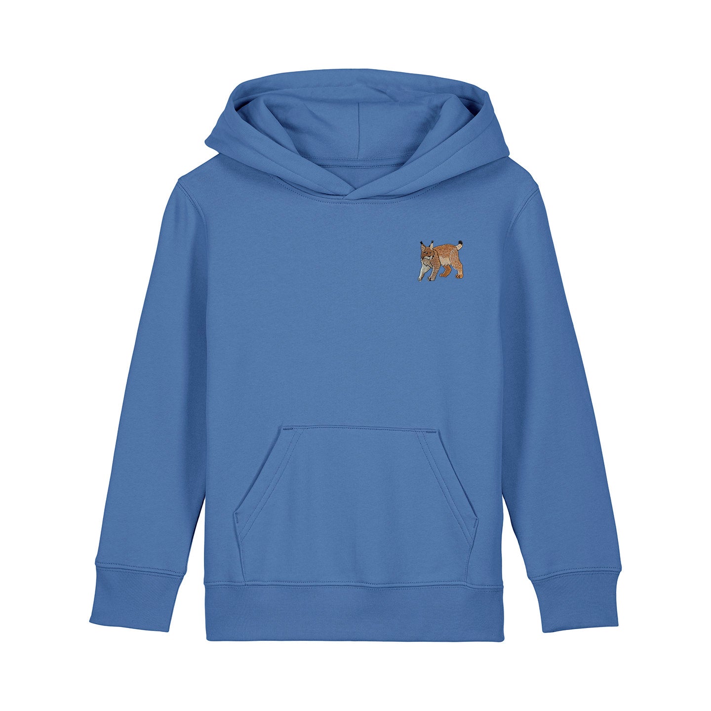 Lynx Embroidered Kids Hoodie