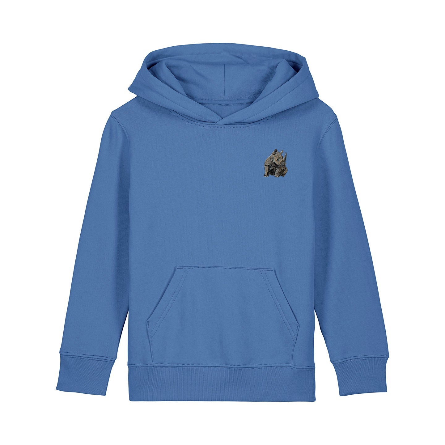Rhino Embroidered Kids Hoodie