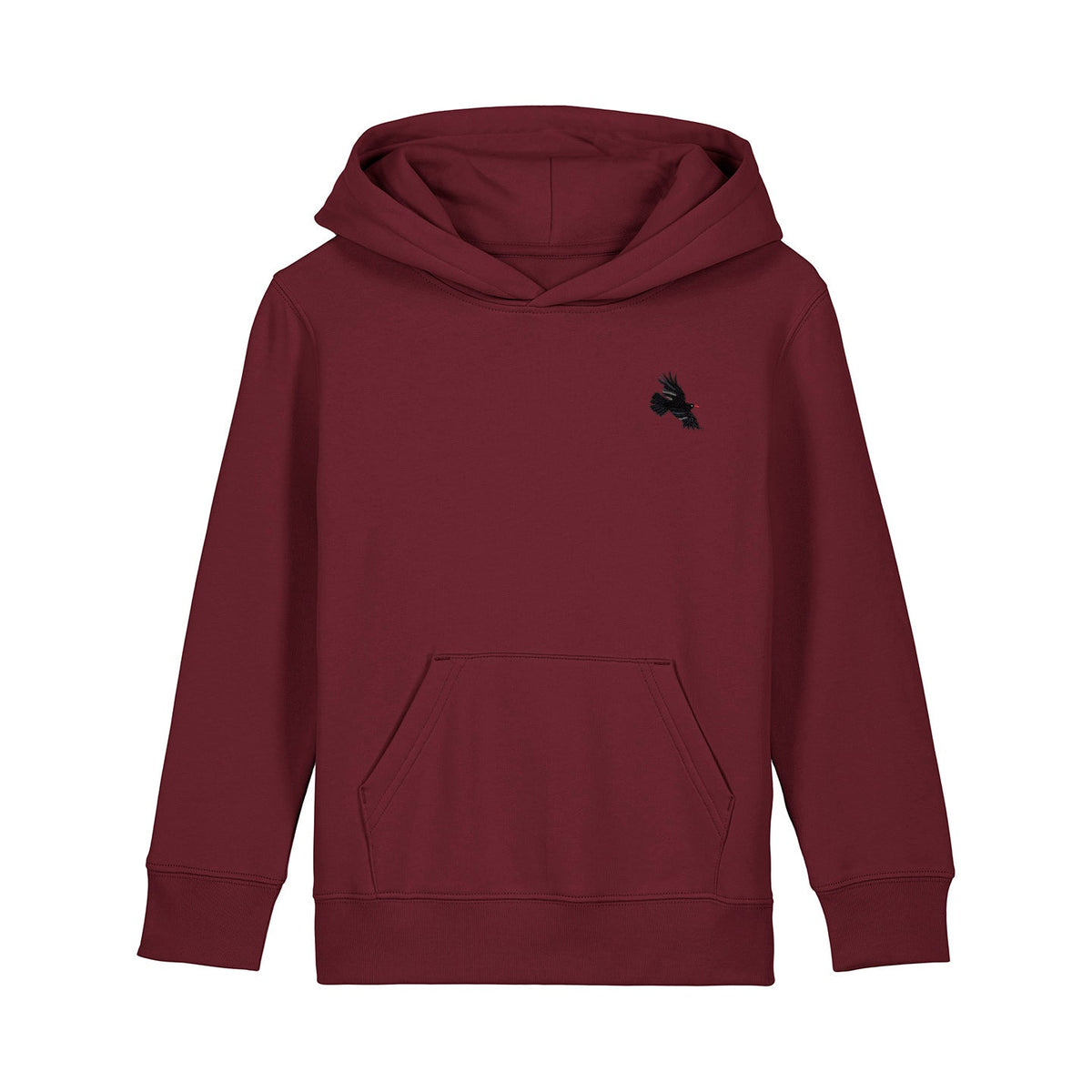 Chough Embroidered Kids Hoodie