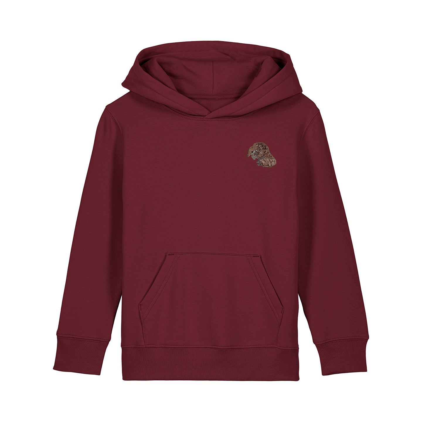 Pangolin Embroidered Kids Hoodie