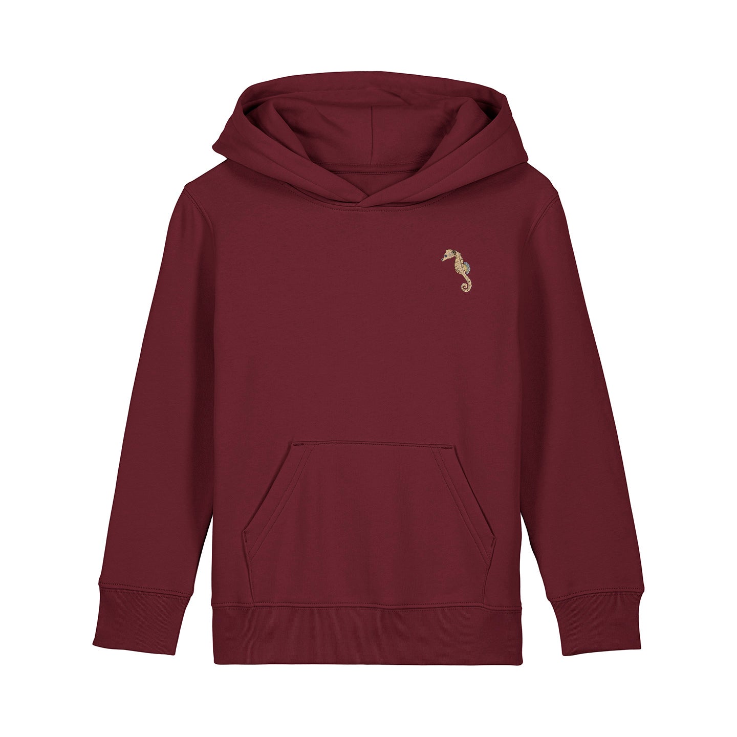 Seahorse Embroidered Kids Hoodie
