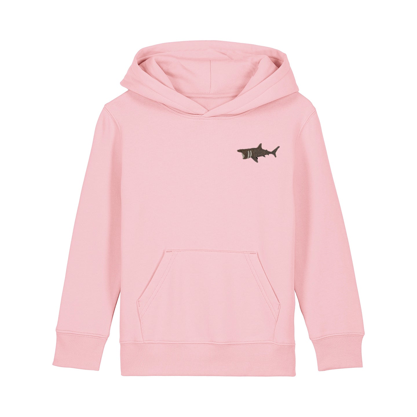 Basking Shark Embroidered Kids Hoodie