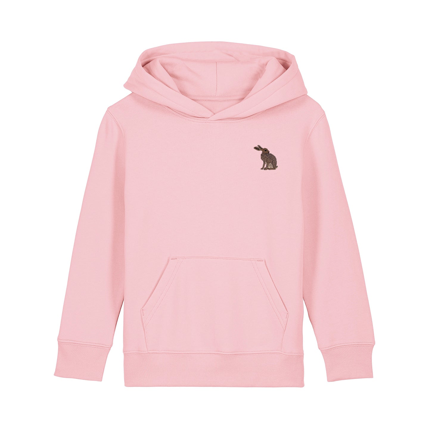 Hare Embroidered Kids Hoodie