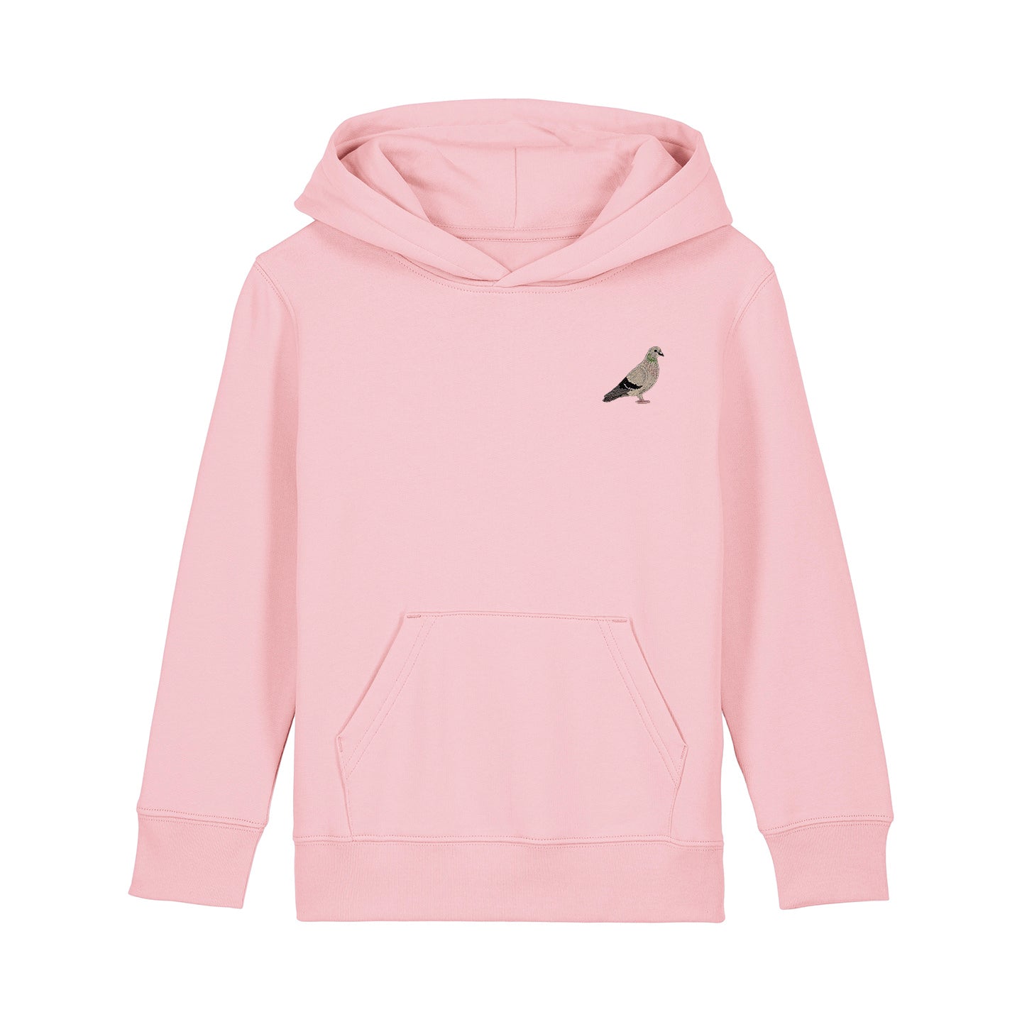 Pigeon Embroidered Kids Hoodie
