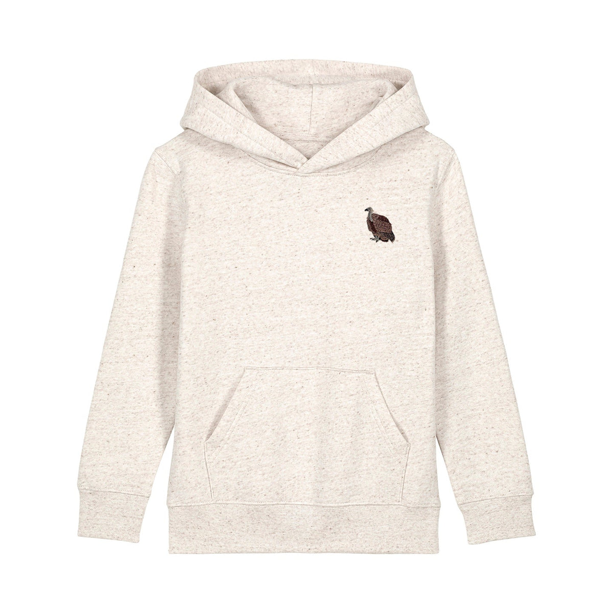 Griffon Vulture Embroidered Kids Hoodie
