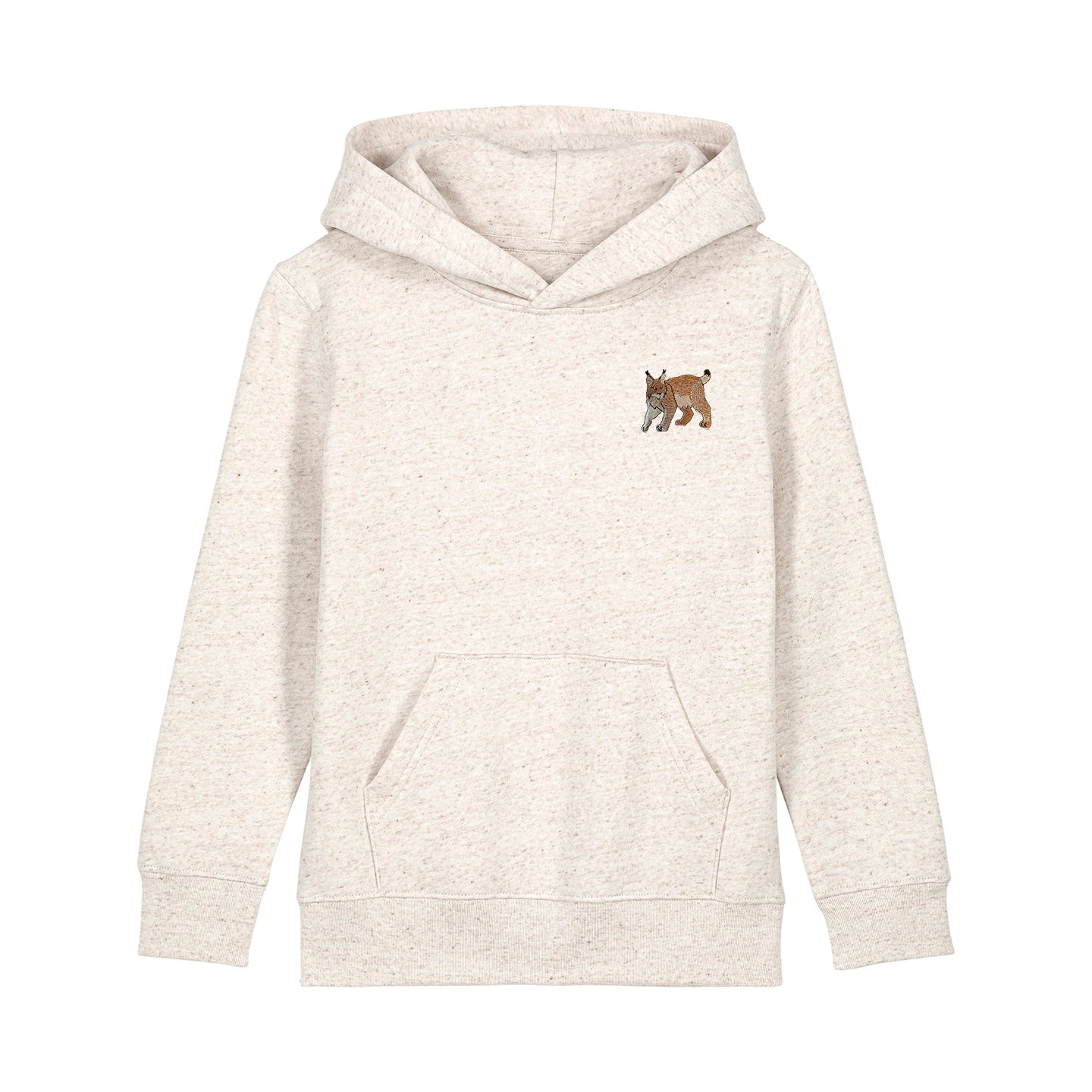 Lynx Embroidered Kids Hoodie