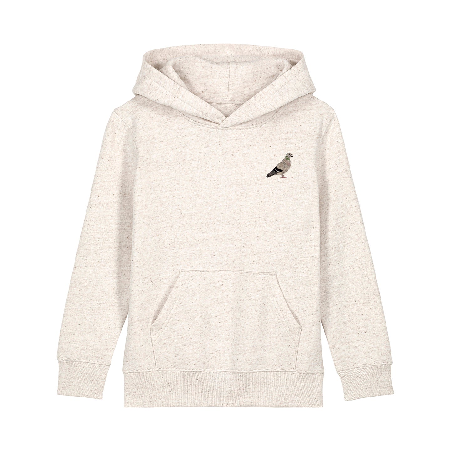 Pigeon Embroidered Kids Hoodie