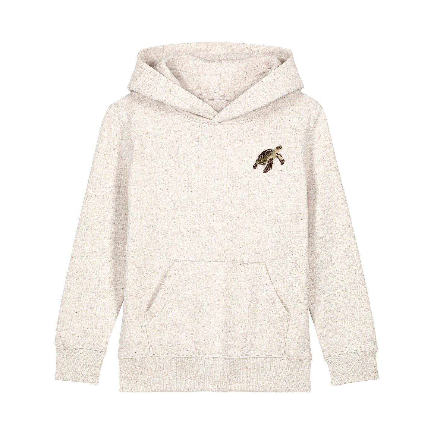 Sea Turtle Embroidered Kids Hoodie