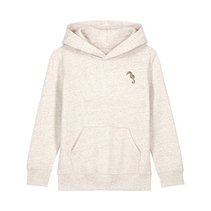 Seahorse Embroidered Kids Hoodie