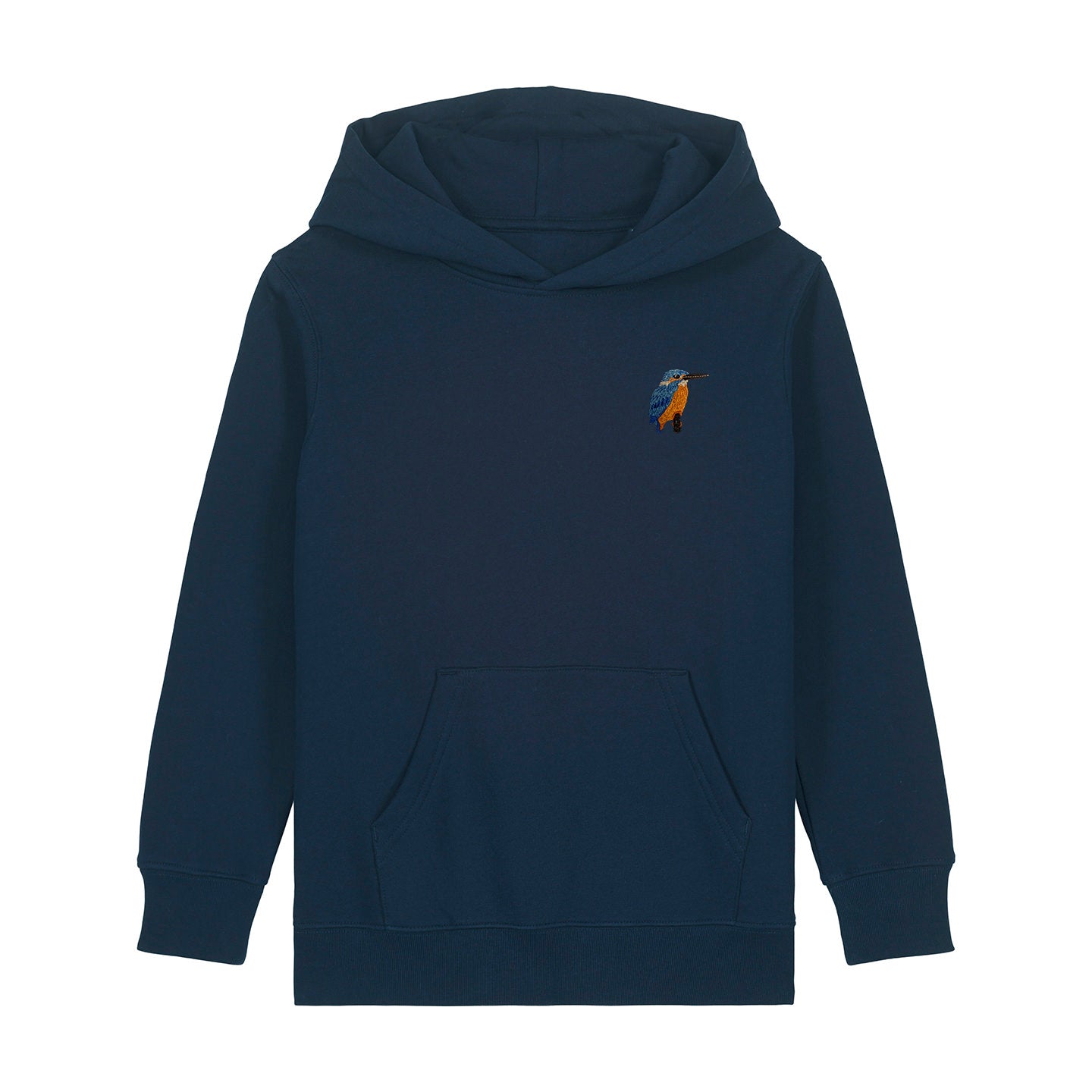 Kingfisher Embroidered Kids Hoodie