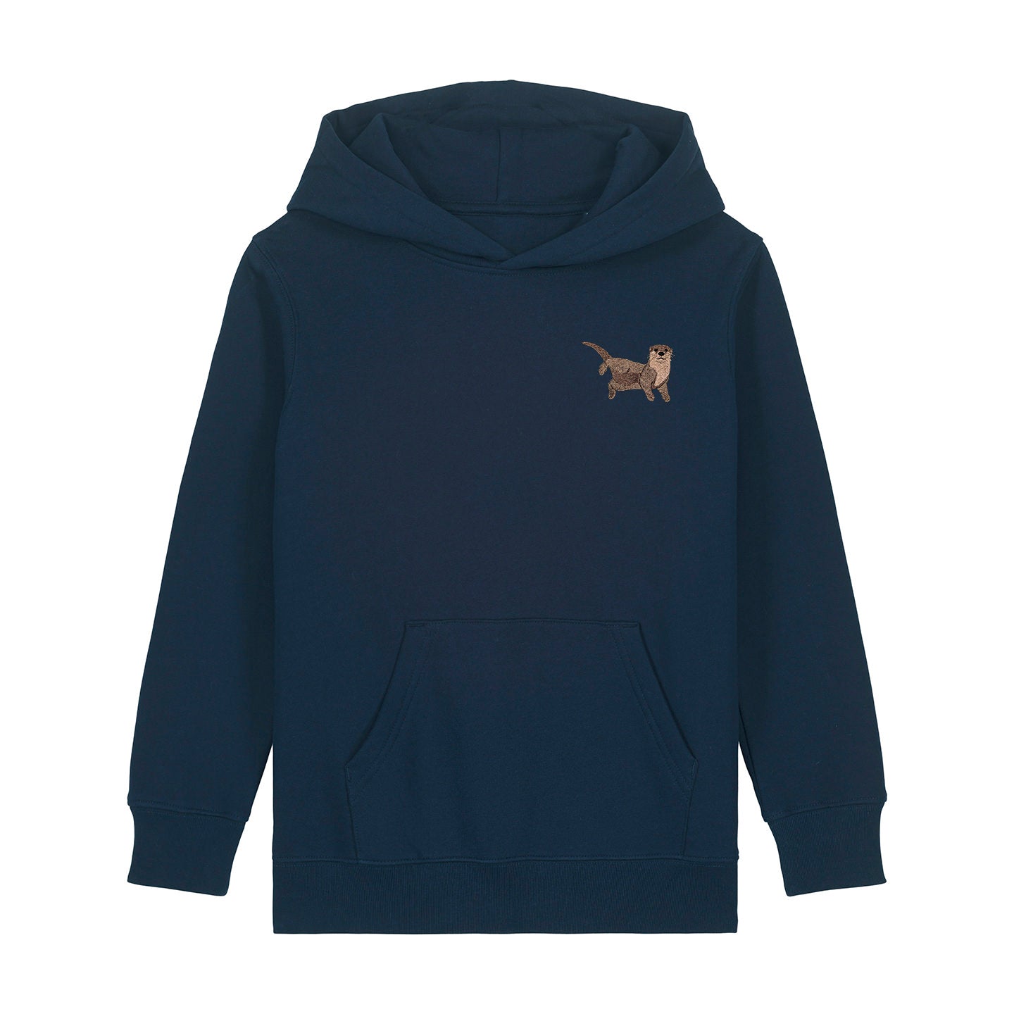 Otter Embroidered Kids Hoodie